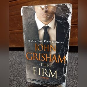 John Grisham The Firm Paperback Novel - Black/Orange Cover